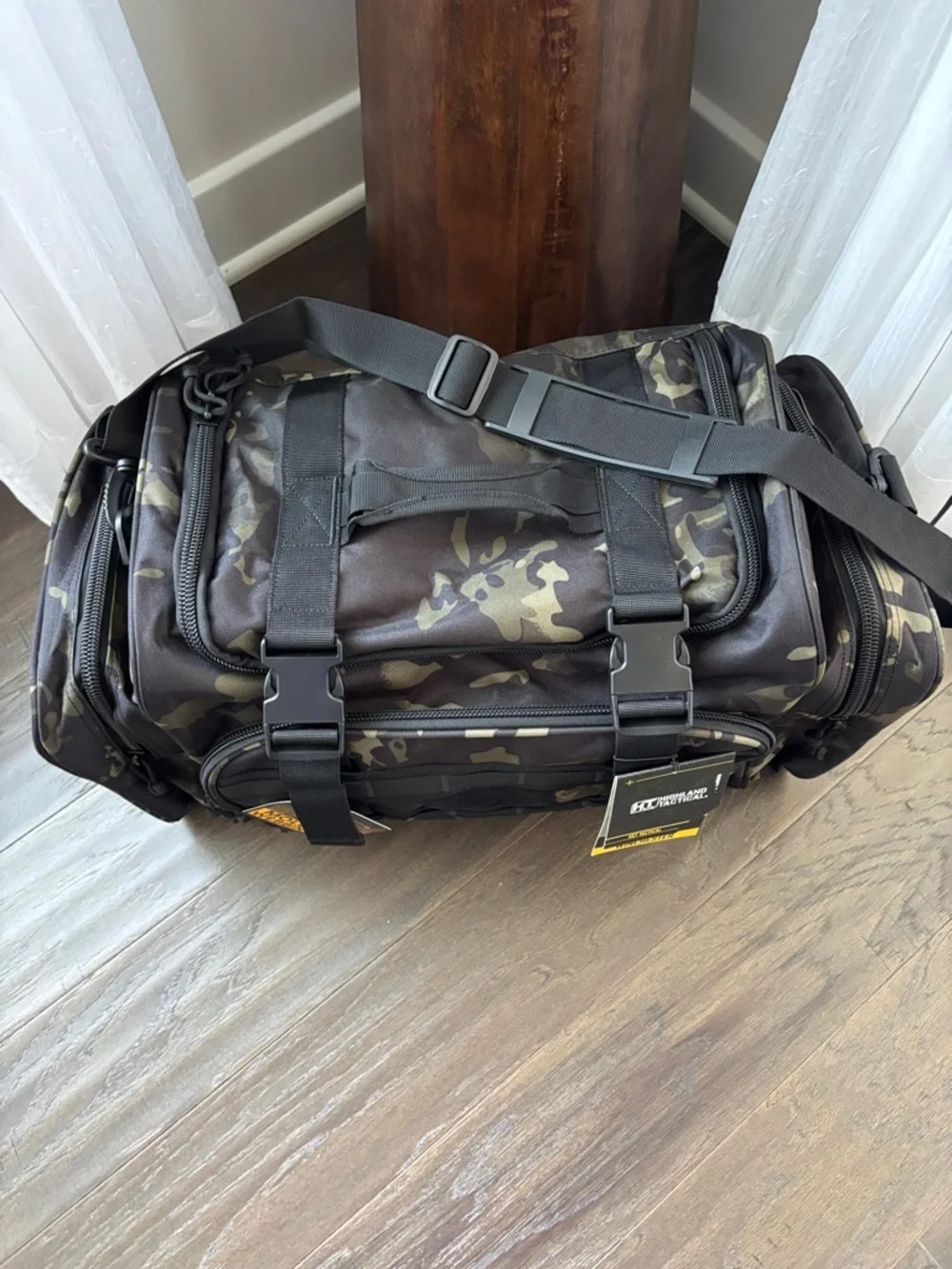 Highland Tactical Winchester Duffle,Molle Webbing,removable straps,compartments